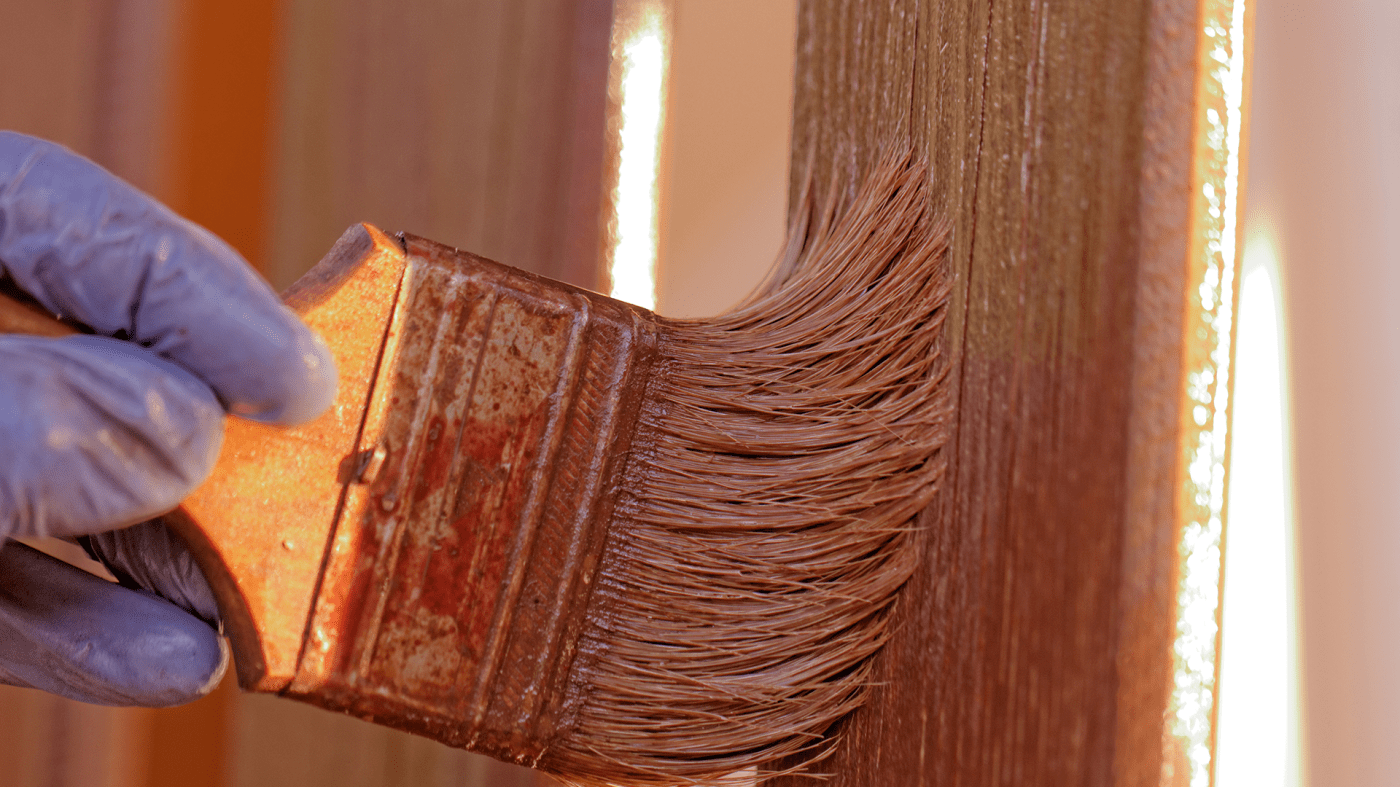 Professional fence staining service
